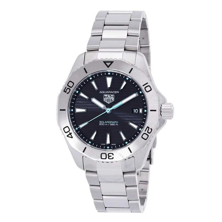 Tag Heuer Aquaracer Solargraph Black Dial Men's Watch WBP1114.BA0000 1