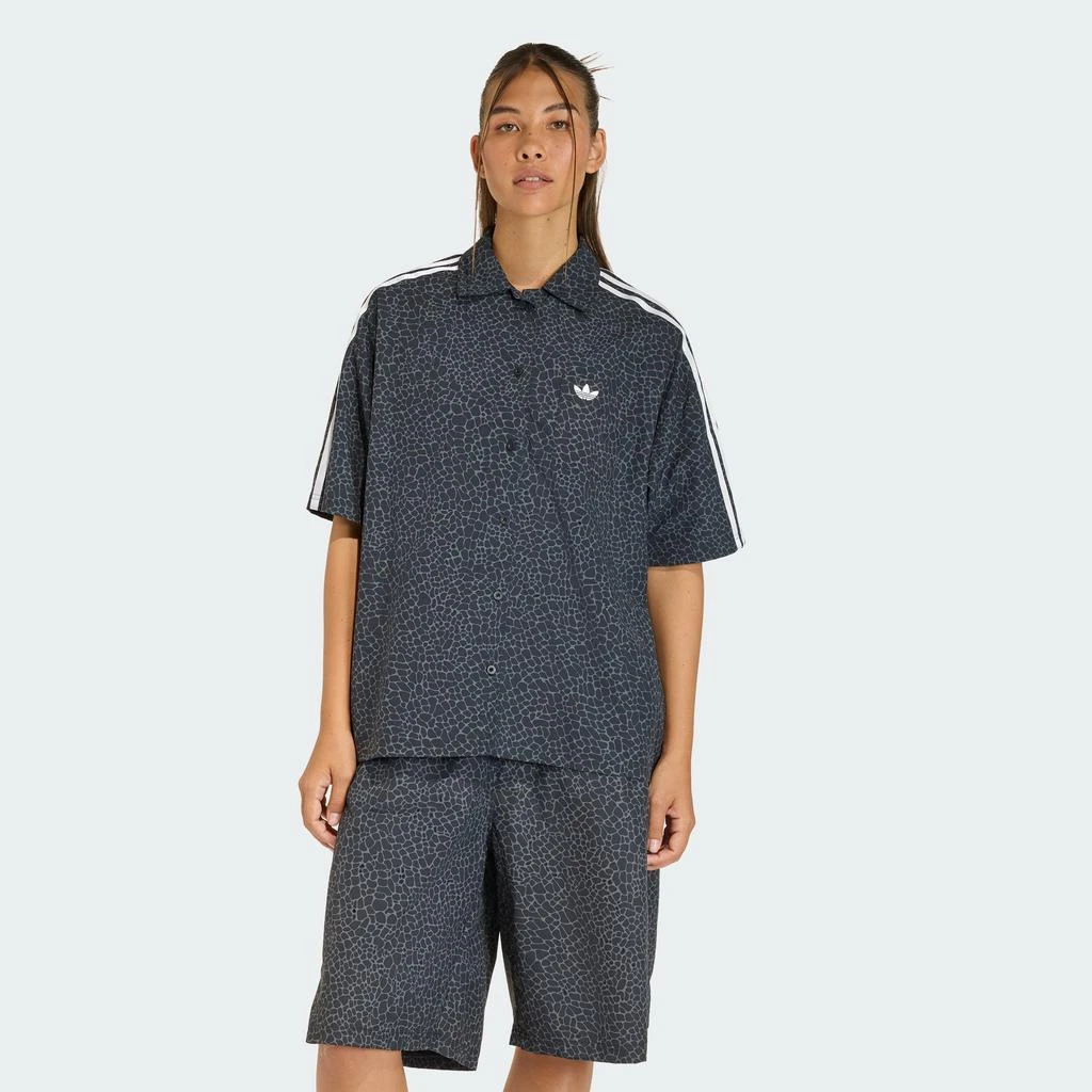 Adidas Women's AOP Short Sleeve Shirt