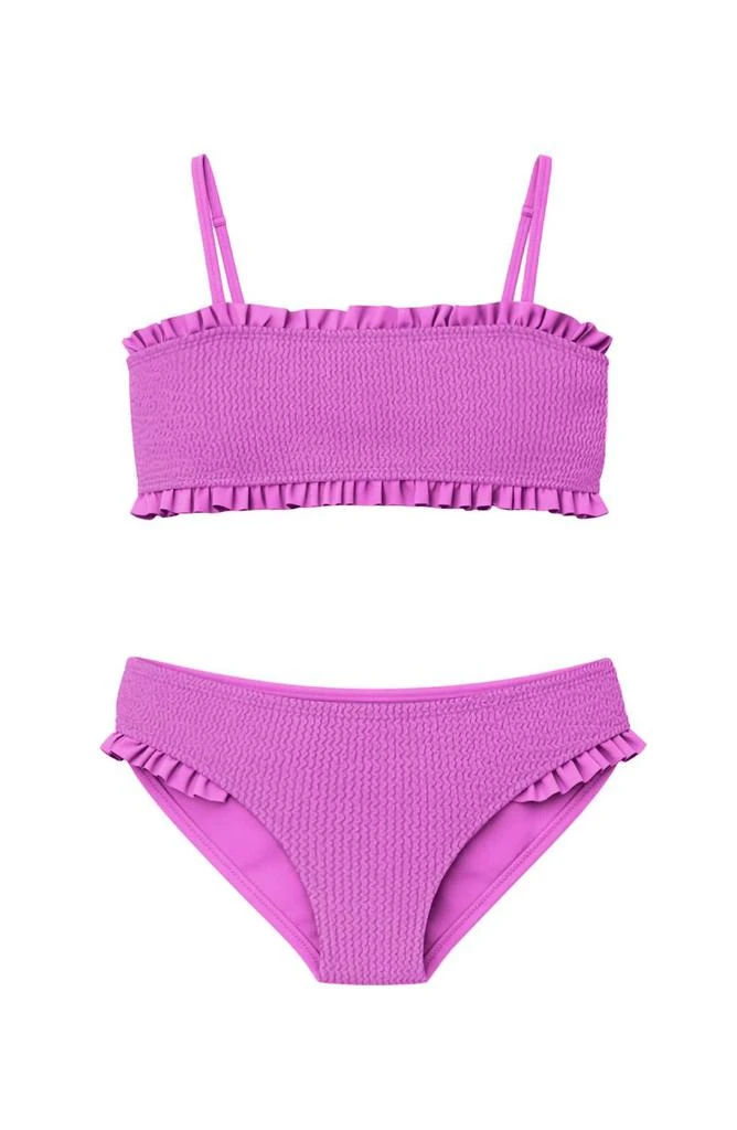 LIMEAPPLE Limeapple - Girl
s June Ruffle Bandeau Two Piece Swimsuit 2