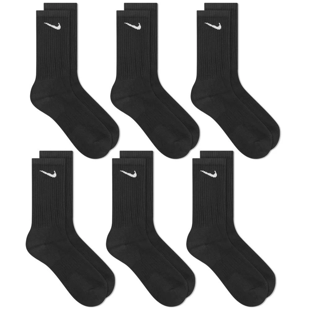 NIKE Nike Cotton Cushion Crew Sock - 6 Pack 1
