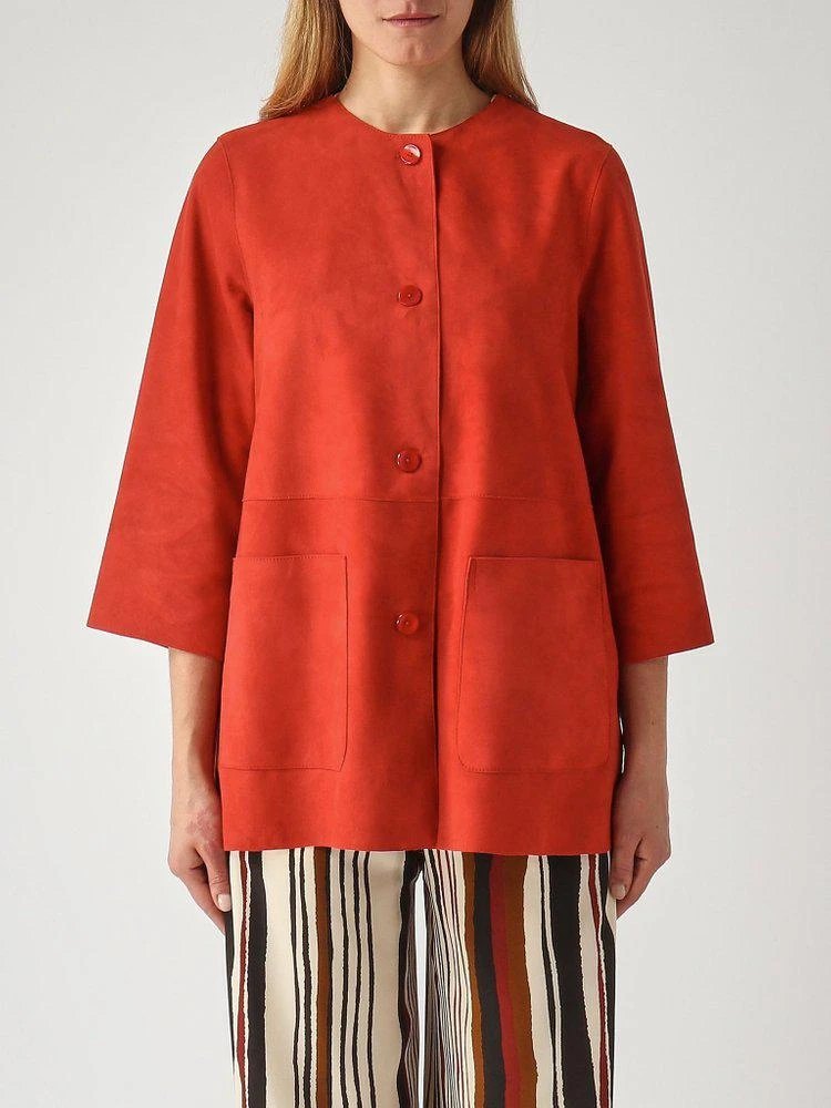 The Jackie Leathers The Jackie Leathers Domenique Suede Jacket