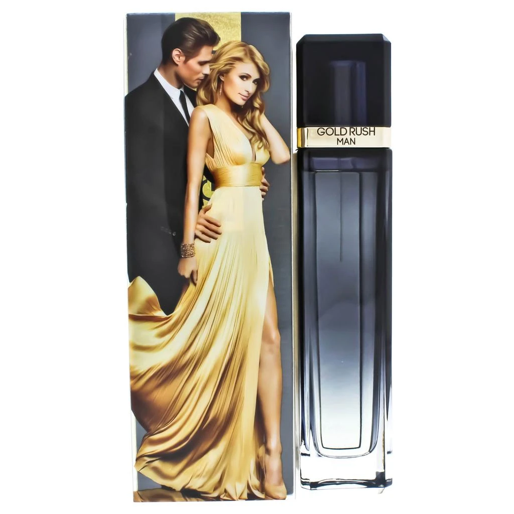 Paris Hilton Gold Rush by  for Men - 3.4 oz EDT Spray 1