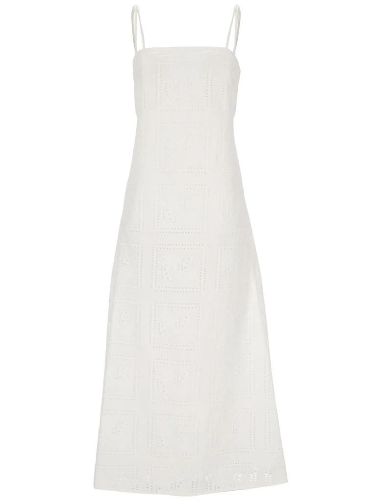 Tory Burch Tory Burch Strapped Midi Dress 1