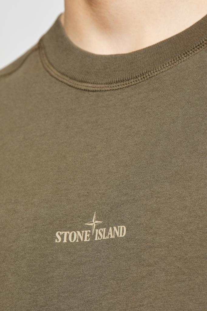 Stone Island T-shirt with logo - T-Shirts - Compare Prices