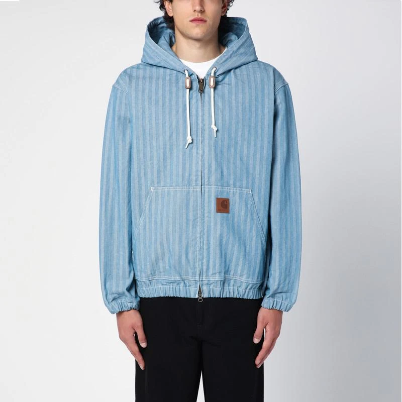 Carhartt WIP Menard Jacket blue in cotton denim 1