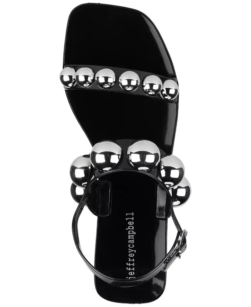 Jeffrey Campbell Gum-Drop Studded Flat Jelly Sandals 4
