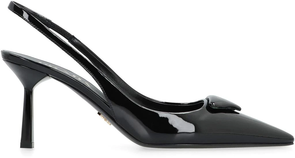 Prada PRADA PATENT LEATHER SLINGBACK PUMPS 2