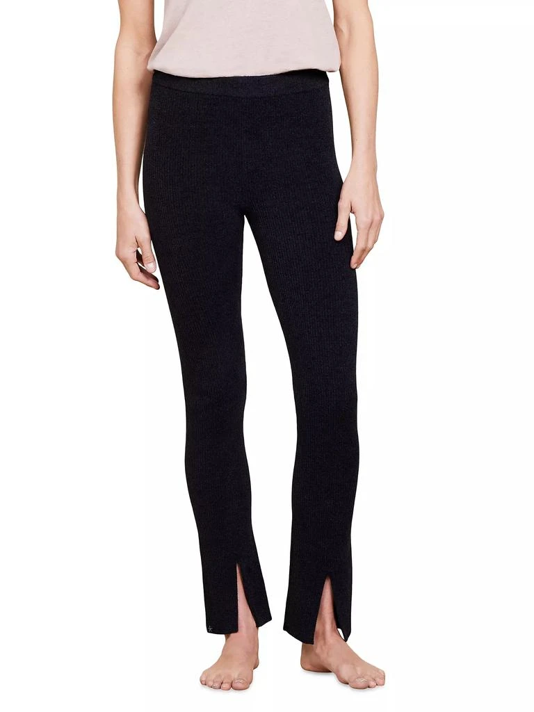 Barefoot Dreams Cozychic Ultra Lite Slim-Fit Slit Pants 1