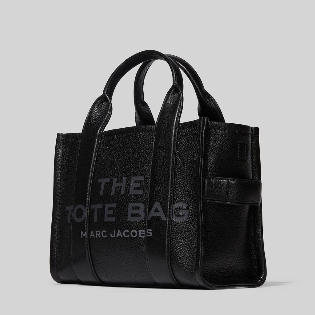 トートバッグ Marc Jacobs Black Leather The Small Tote Bag Marc Jacobs The Small Leather Tote Bag - Tote Bags - Save