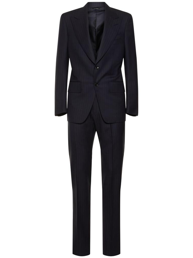 TOM FORD Atticus Pinstriped Wool Suit
