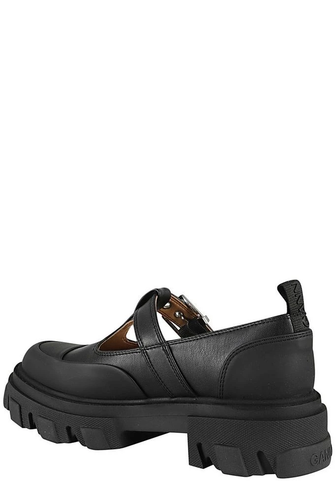 Ganni Ganni Toe Cap Detailed Mary Jane Shoes 3