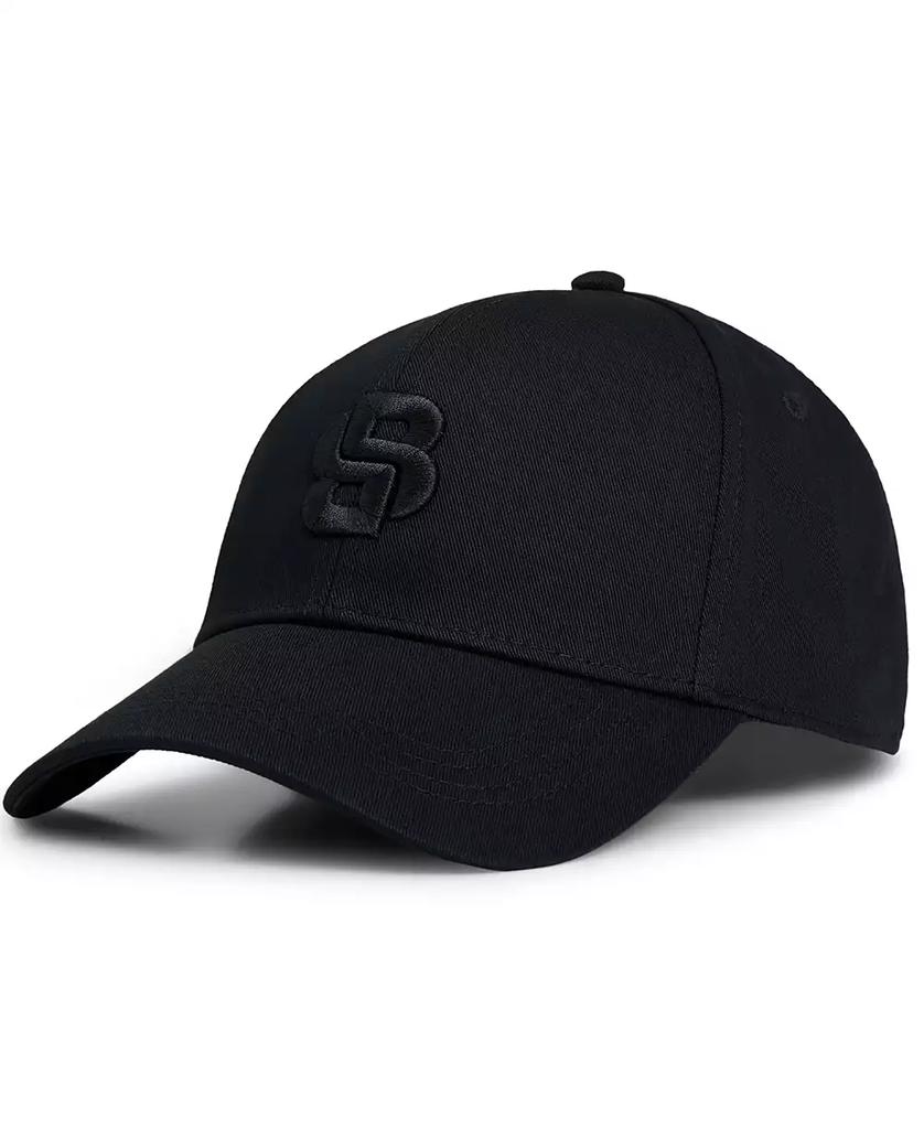 Hugo Boss Men's Double B Monogram Cotton Twill Cap