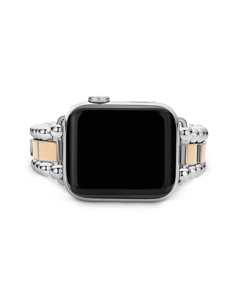 LAGOS Smart Caviar 18K Rose Gold & Stainless Steel Apple™ Watch Bracelet, 38-44mm 3