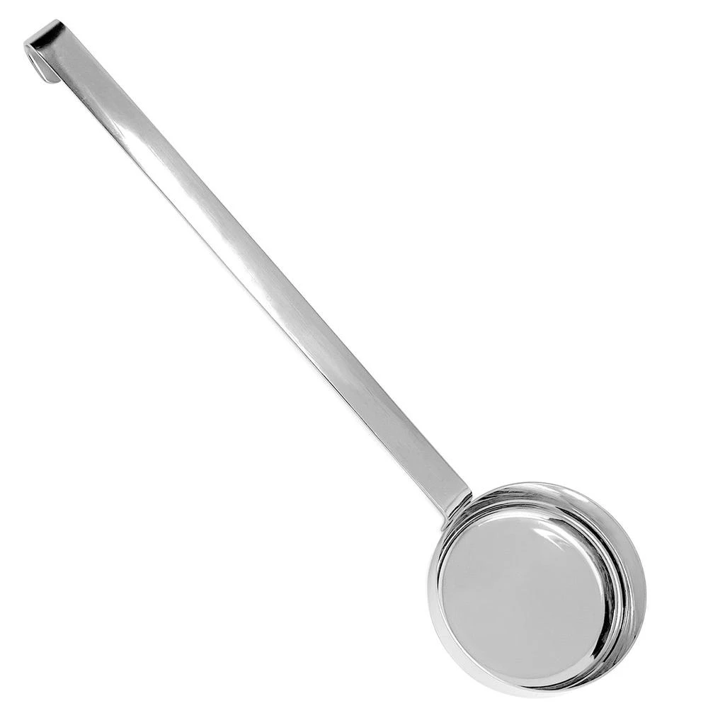 Norpro Stainless Steel Flat Bottom Ladle, 3 Ounce Capacity, Stainless Steel 2