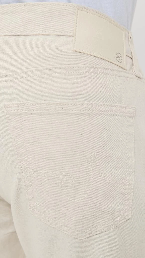 AG Everett Slim Straight Linen Pants 34” 5
