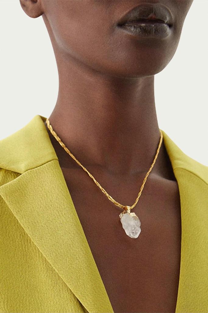 Crystal Haze MOMMO WOVEN CHAIN NECKLACE
