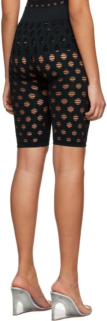 Maisie Wilen Black Perforated Shorts 3