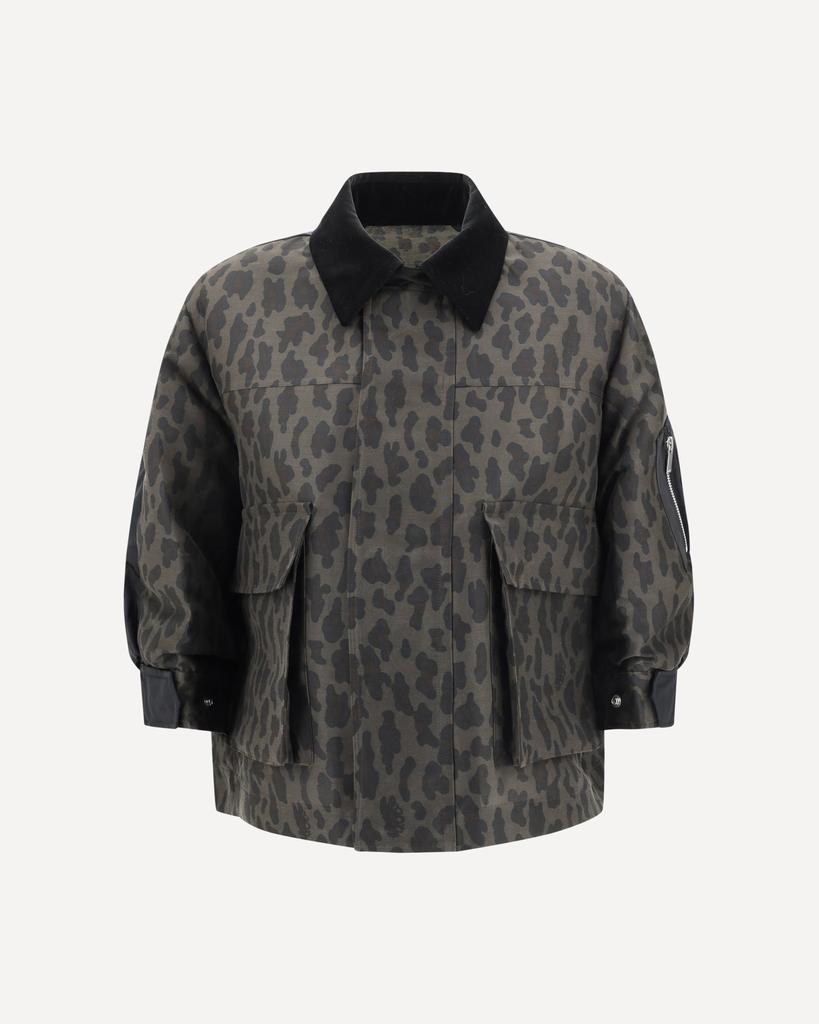 Sacai Leopard Bomber Jacket