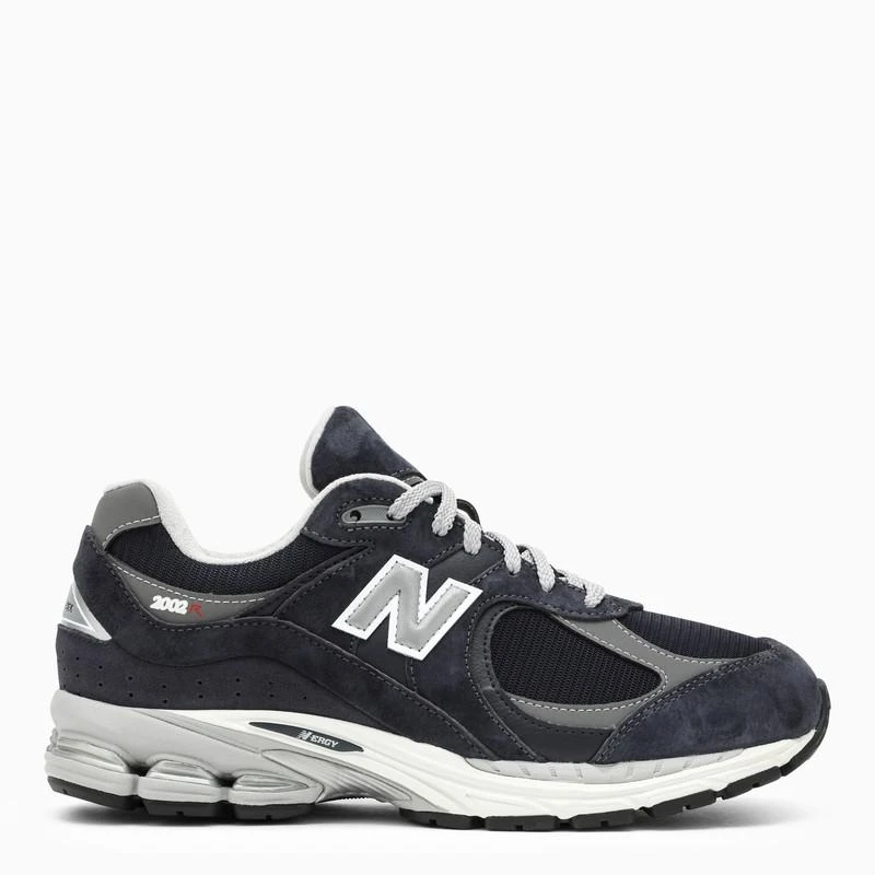 New Balance Low 2002R blue eclipse leather trainer 1