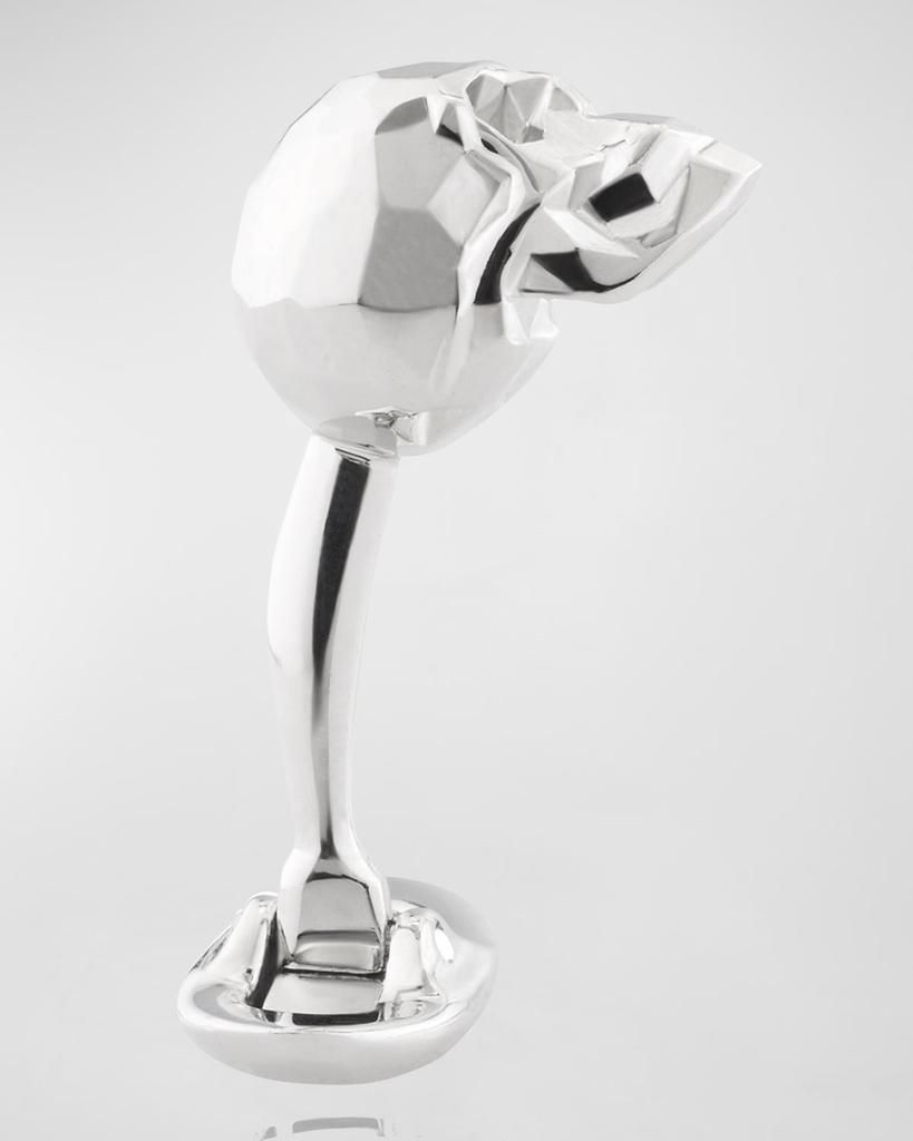 Fils Unique Poor Yorick Faceted Skull Cufflinks