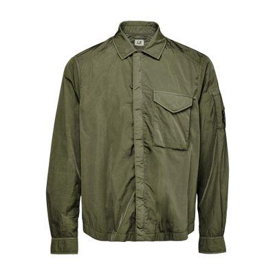 CP Company Chrome-R Lens zip-up overshirt