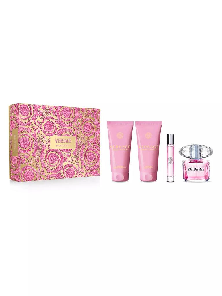 Versace Bright Crystal 4-Piece Fragrance Gift Set 1