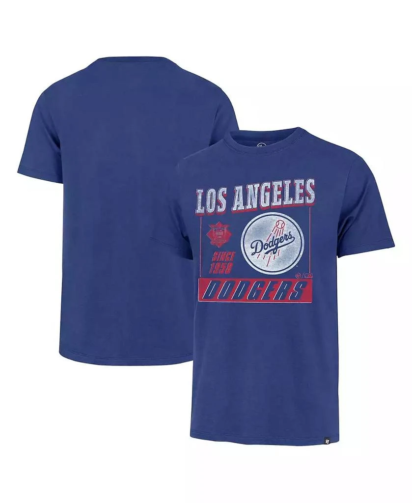 '47 Brand Men's Royal Los Angeles Dodgers Outlast Franklin T-Shirt 1