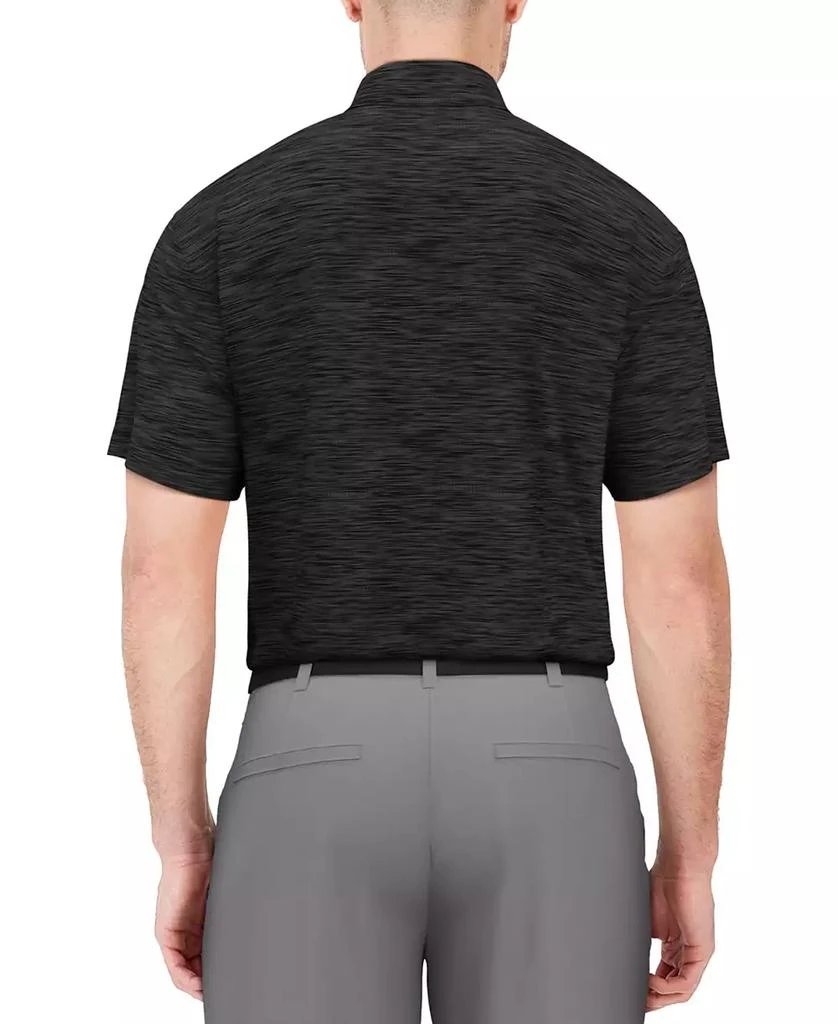 PGA TOUR Men's Short Sleeve Airflux Jaspe Golf Polo Shirt 4