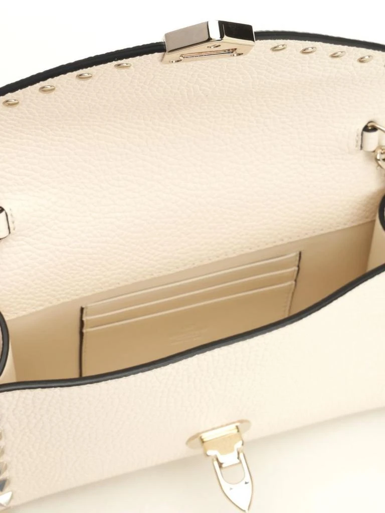 Valentino Valentino Garavani Rockstud Foldover Top Mini Clutch Bag 4