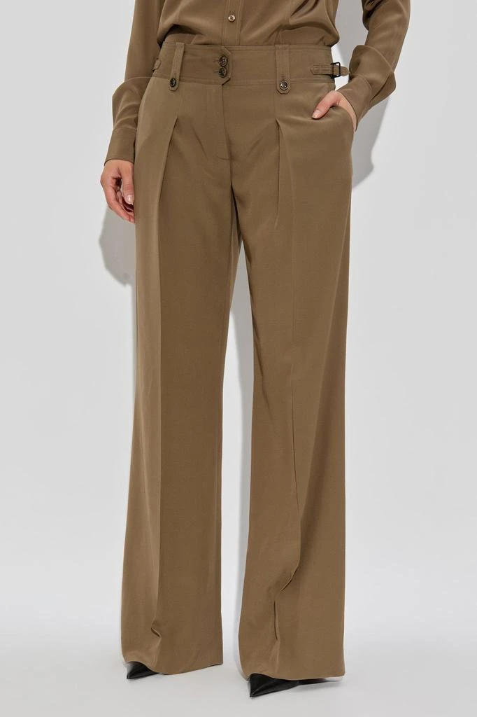 Tom Ford Tom Ford Pleated Wide-Leg Trousers 2