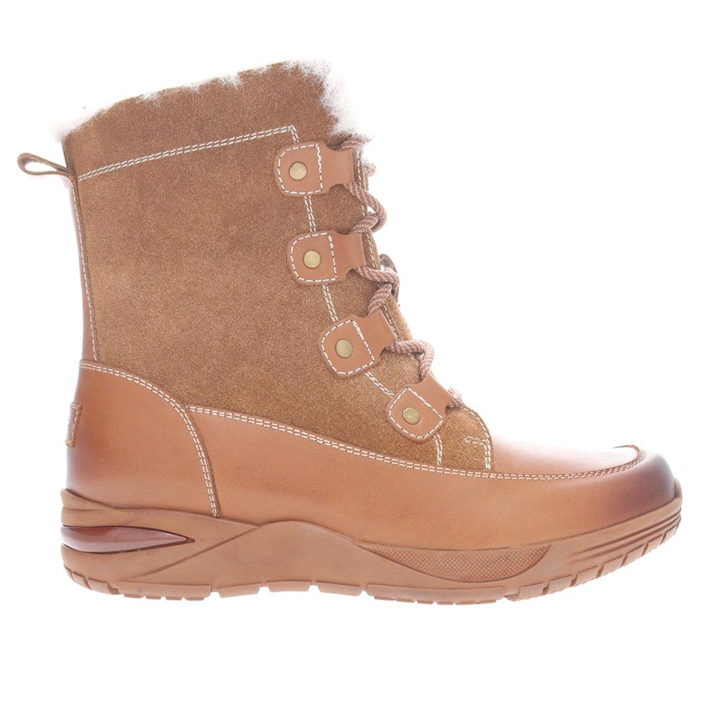 Propet Dulcie Round Toe Lace Up Zippered Boots