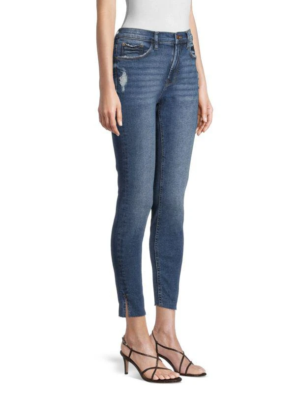Kensie Raw Hem High-Rise Skinny Jeans 3