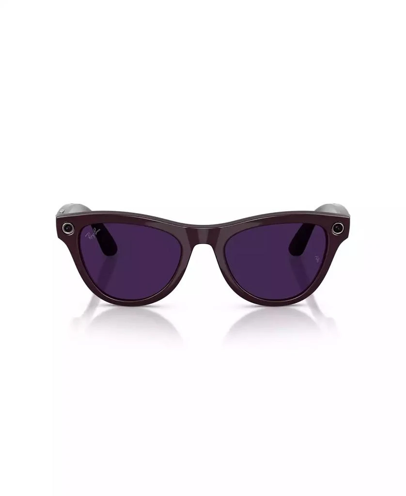 Ray-Ban Unisex AI Glasses Meta Skyler Transitions Sunglasses, RW4014 - GEN 2 8