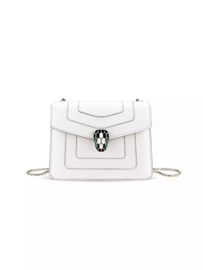 BVLGARI Small Serpenti Leather Crossbody Bag