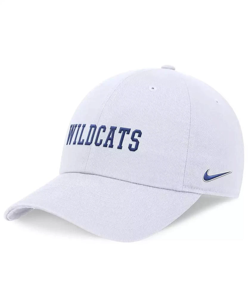 NIKE Men's White Kentucky Wildcats 2024 On-Field Club Adjustable Hat 1