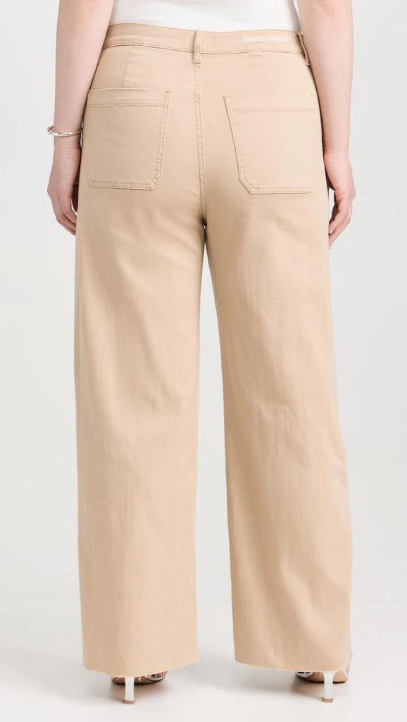 Favorite Daughter The Mischa Super High Rise Wide Leg Ankle Jeans 8