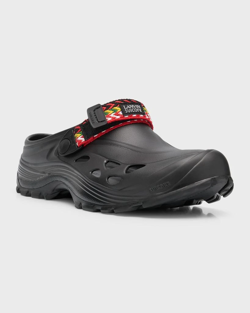 Lanvin x Suicoke Men's Curb Laces Clogs 3