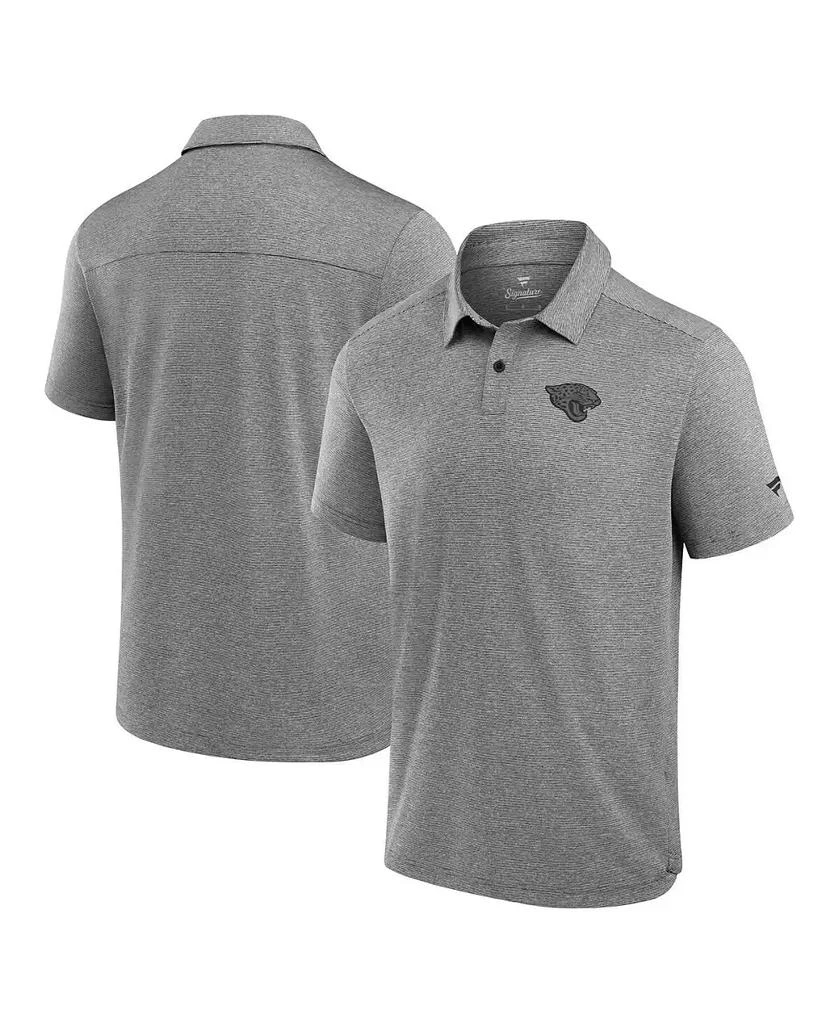 Fanatics Men's Black Jacksonville Jaguars Front Office Tech Polo Shirt 1