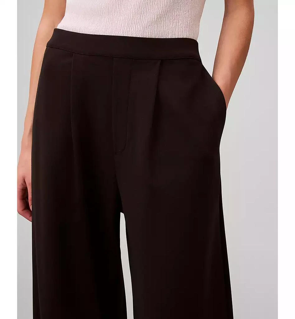 Calvin Klein Women
s Ponte High Rise Wide Leg Pants 3