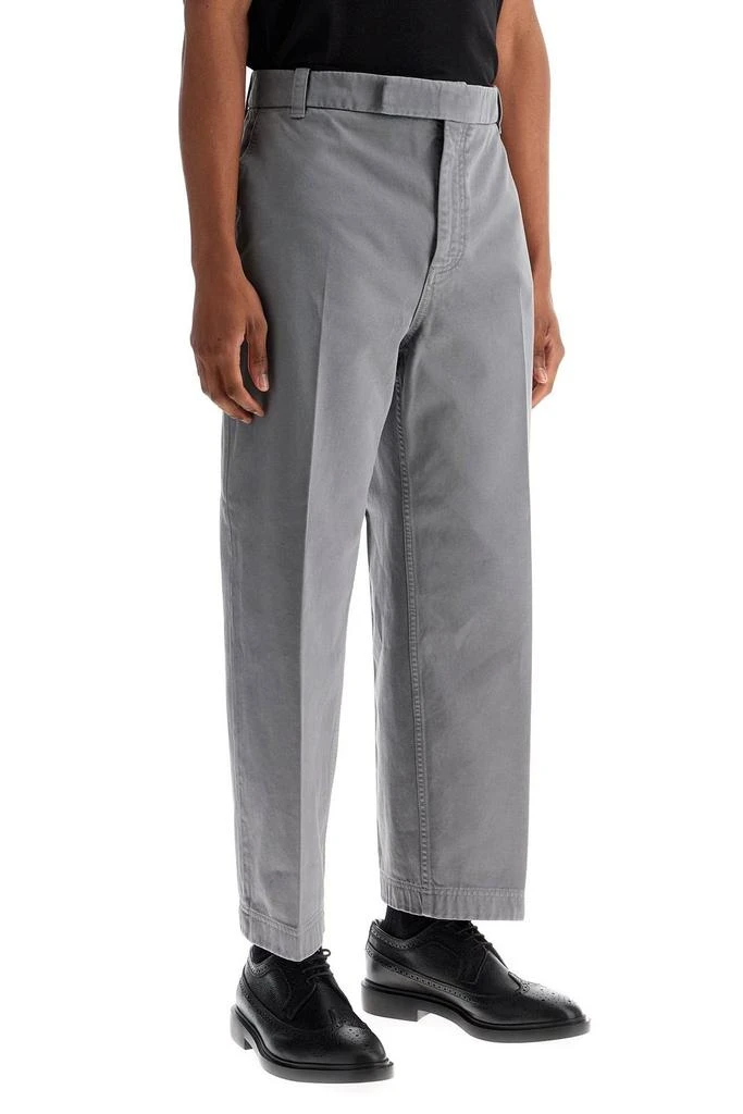 Thom Browne Thom Browne Pressed Crease Tapered Leg Chinos 2