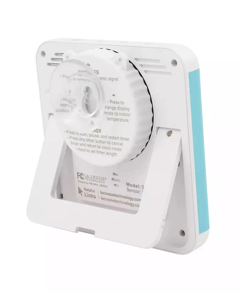 La Crosse Technology 515-1912 Splash-Proof Shower Cube Clock 2