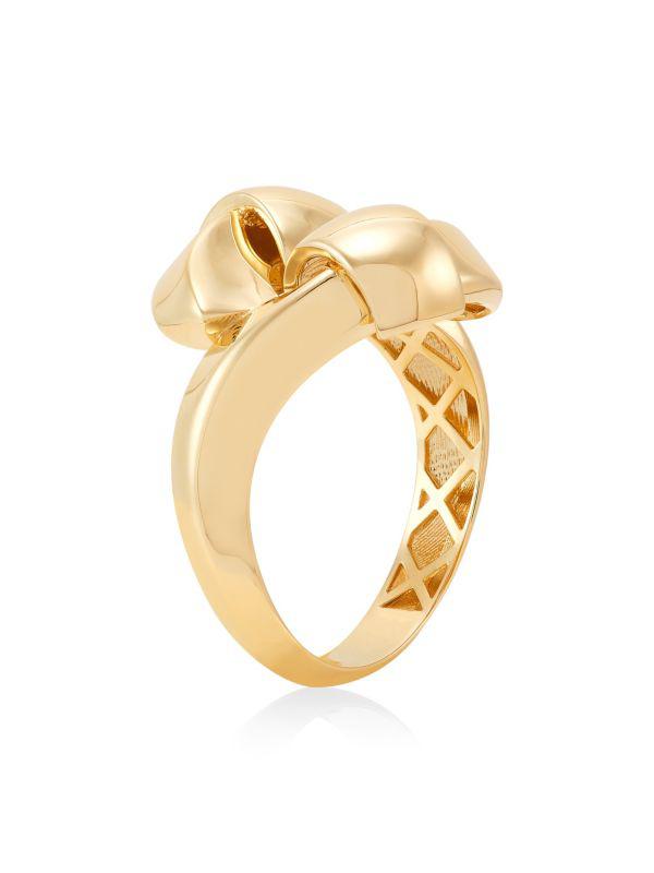 Saks Fifth Avenue 14K Yellow Gold Bypass Ring
