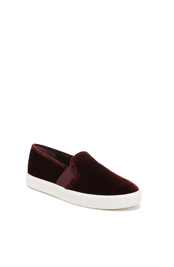 Vince Women's Blair Velvet Sneakers In Pinot 1