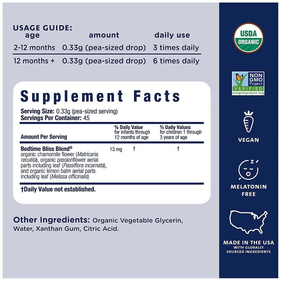 Mommy's Bliss Baby Bedtime Paci Gel 4