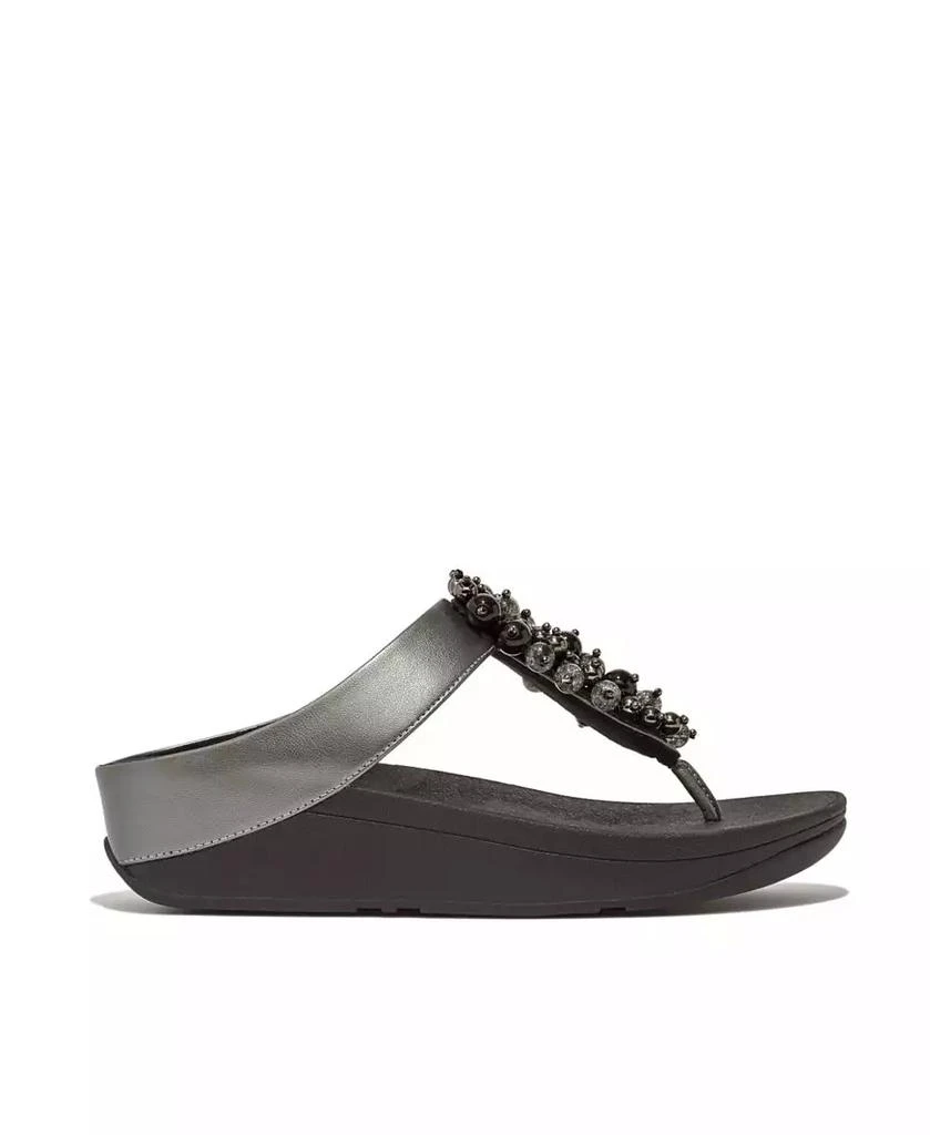 FitFlop Women's Fino Bauble-Bead Toe-Post Sandals 2