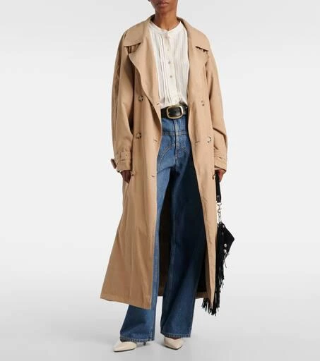 Isabel Marant Padim 50 patent leather slingback pumps 3