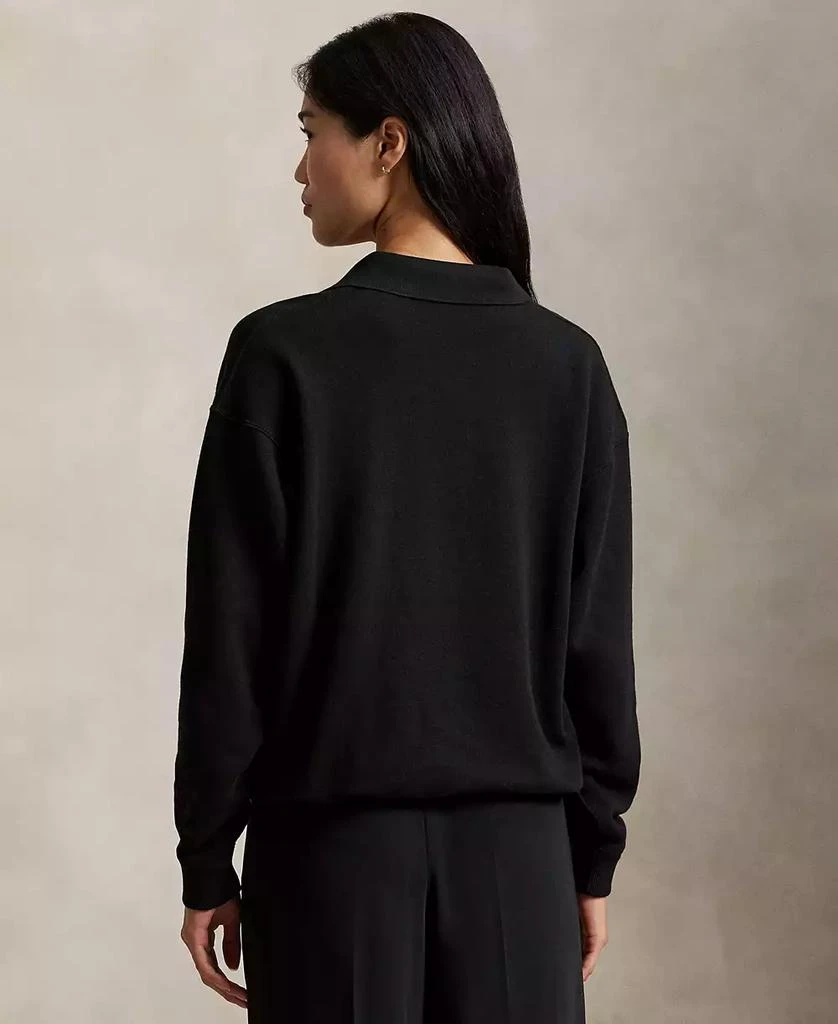 Ralph Lauren Women
s Johnny Collar Fleece Sweatshirt 5