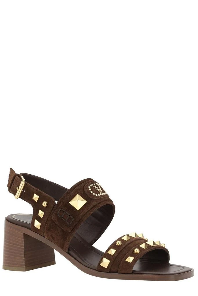 Valentino Valentino Garavani Rockstud Square Open Toe Sandals 2