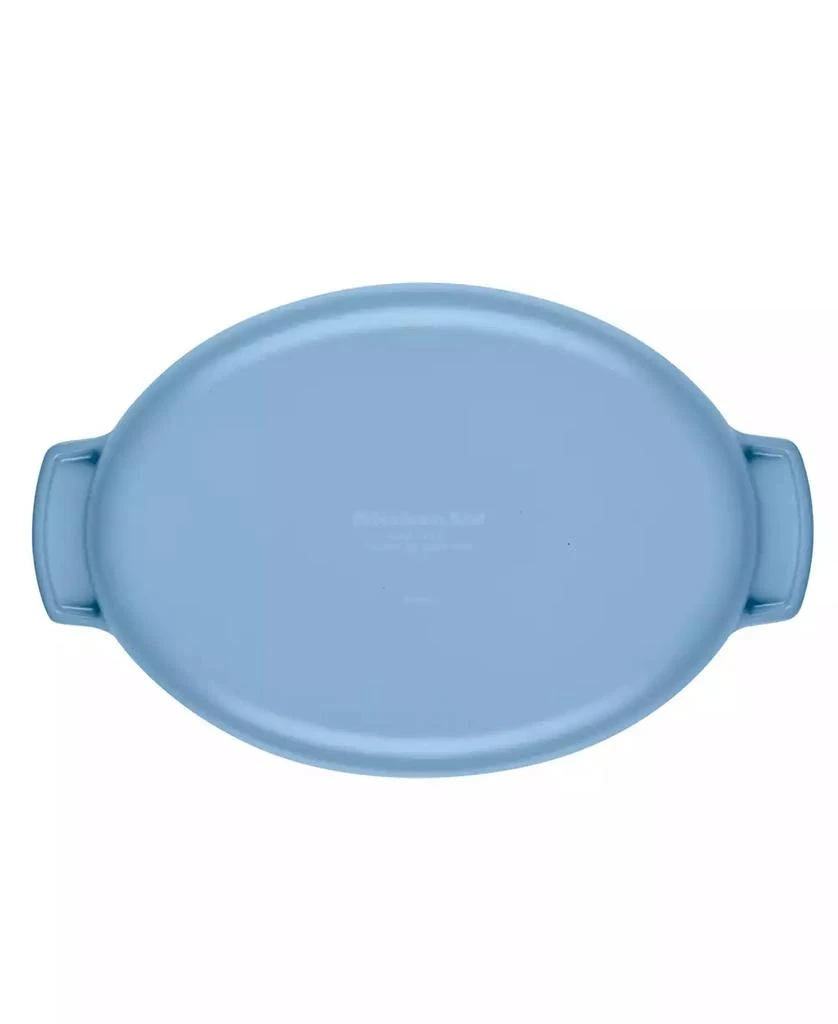 KitchenAid Enameled Cast Iron 2.5 Quart Au Gratin Roasting Pan 3