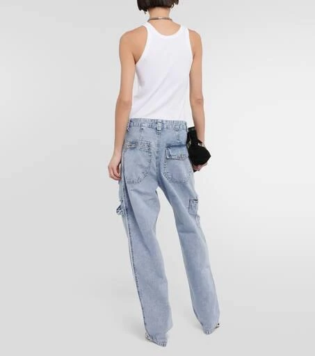 Isabel Marant Paciane wide-leg cargo jeans 3